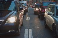 Autos im Stau