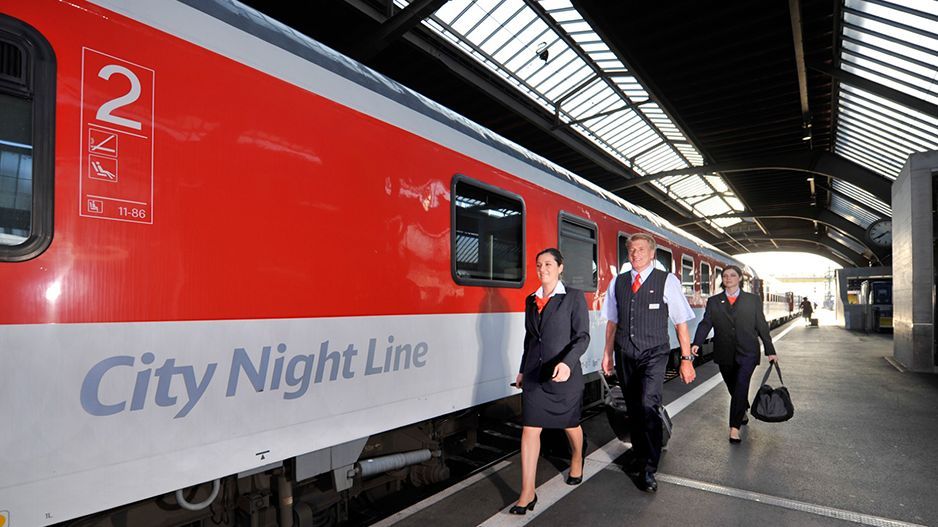 Bild eines Nachtzugs der Deutschen Bahn